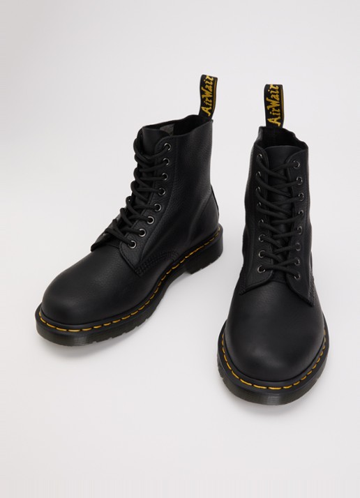 Dr. Martens Heren 1460 veterboot van leer in de kleur Zwart, maat: 42
