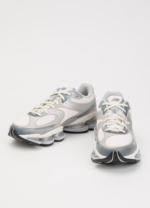 New Balance Dames 2000 sneaker van mesh met logo in de kleur Lichtgrijs, maat: 40