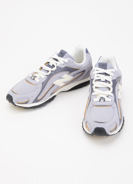 New Balance Dames 204L sneaker van suède met leren details in de kleur Lavendel, maat: 40