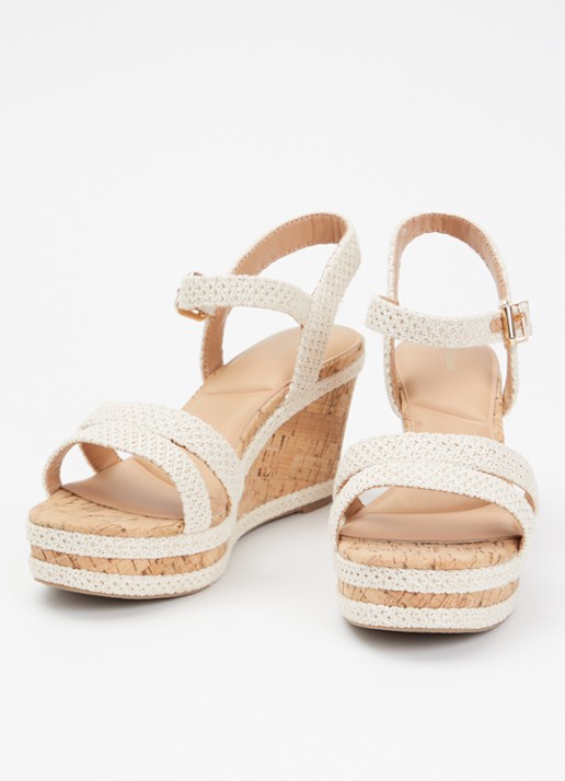 Dune London Dames Kipling sleehak in de kleur Gebroken wit