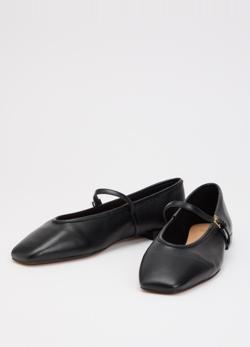 Dune London Dames Hearthrob ballerina in de kleur Zwart