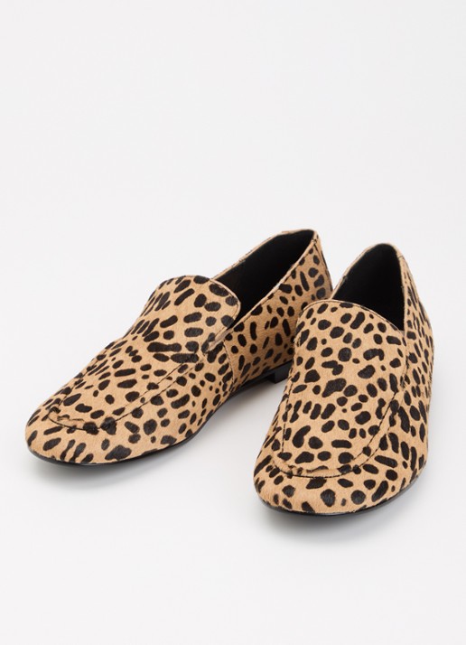 Dune London Dames Gurl loafer van leer in de kleur Bruin