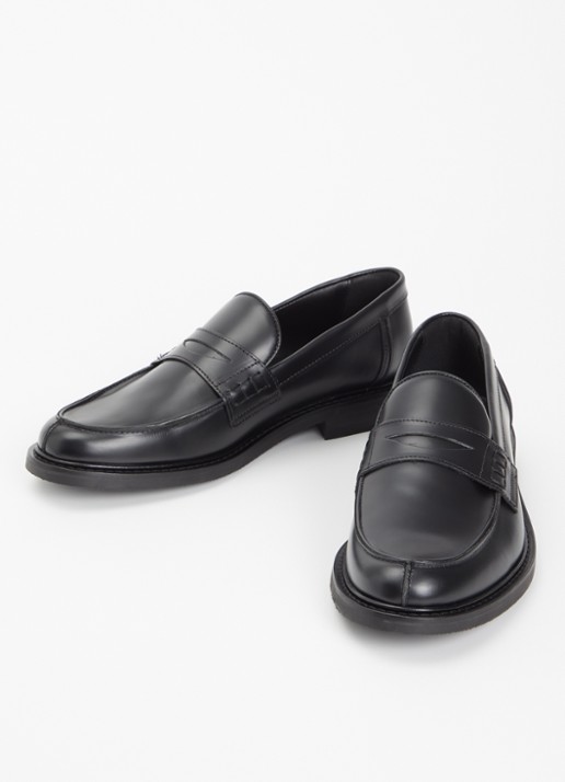 Filling Pieces Heren Polido Minimum loafer van leer in de kleur Zwart, maat: 41