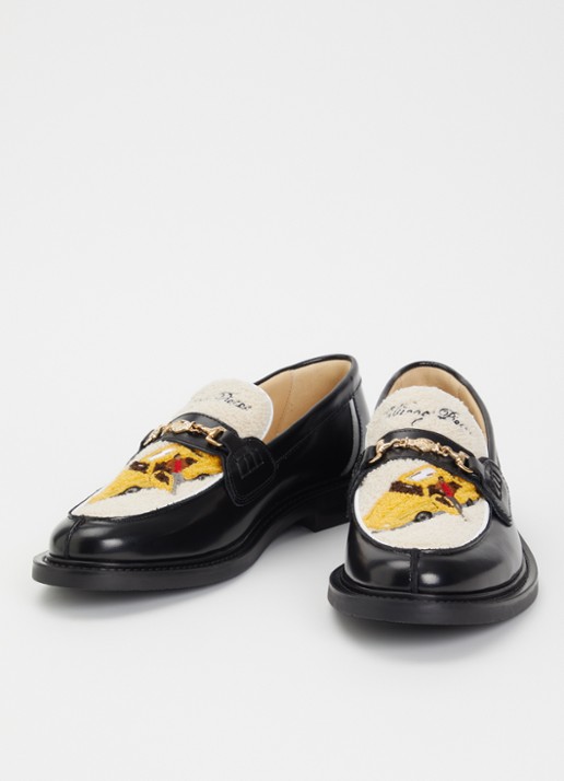 Filling Pieces Heren Yellow Cab loafer van leer in de kleur Zwart, maat: 45