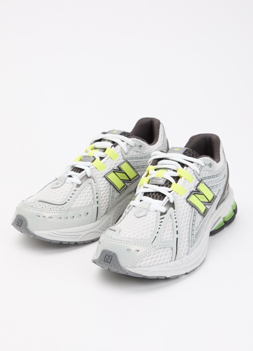 New Balance Meisjes 1906 sneaker met mesh details in de kleur Grijs, maat: 39