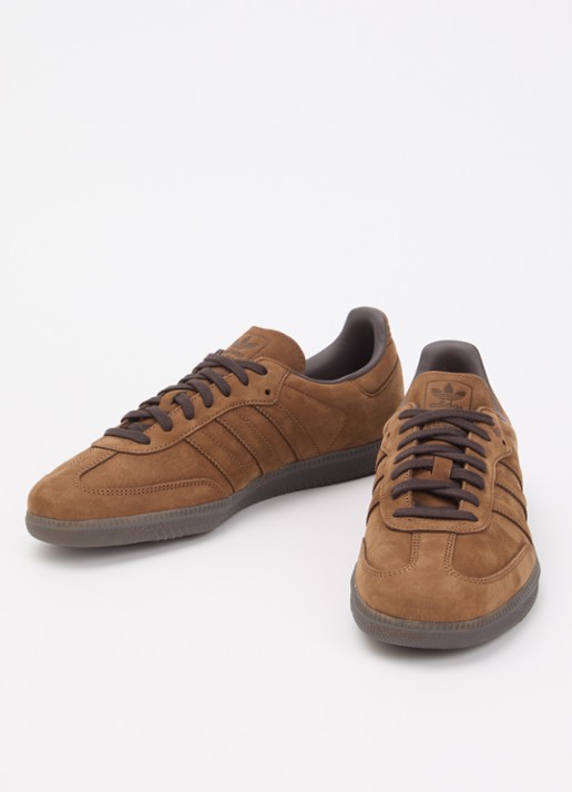Adidas Heren Samba OG sneaker van leer in de kleur Bruin, maat: 43 1/3