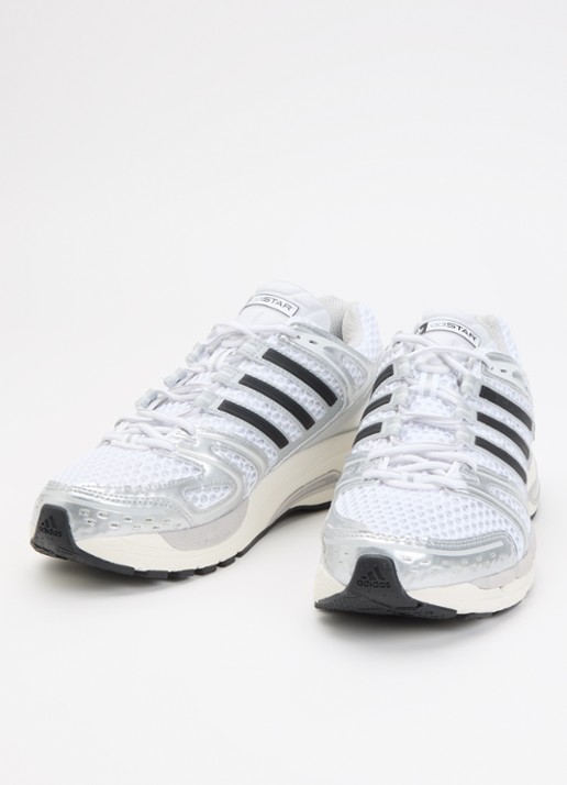 Adidas Heren Adistar Control 5 sneaker met logo in de kleur Zilver, maat: 40 2/3