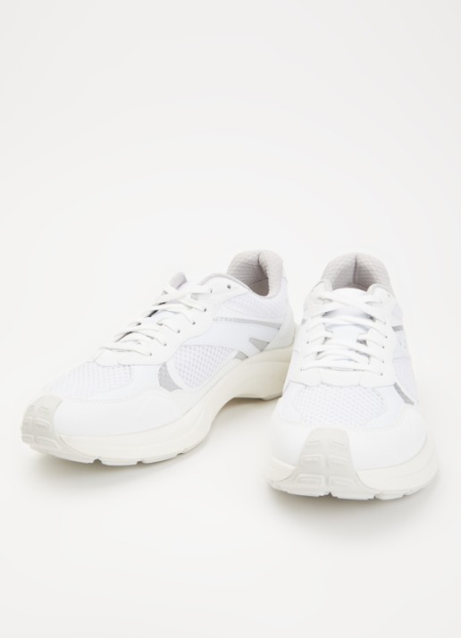 HUGO Heren Go2 sneaker met mesh details in de kleur Wit