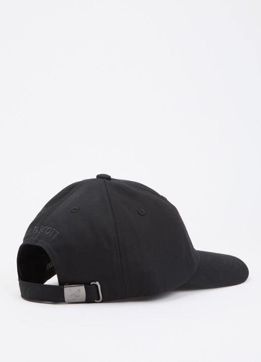 Lyle & Scott Heren Pet met logoborduring in de kleur Zwart, maat: One Size