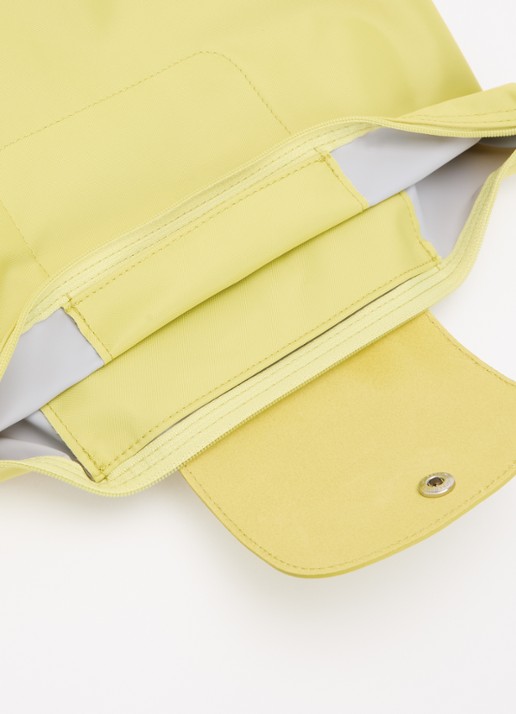Longchamp Dames Le Pliage One rugzak M met leren details in de kleur Groen