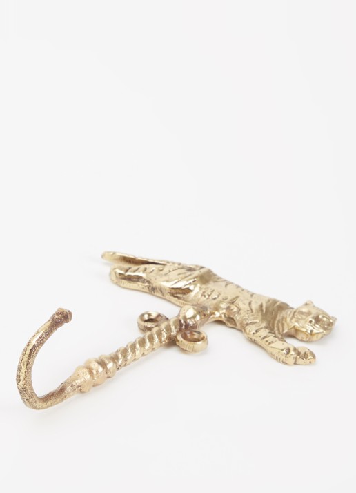 Doing Goods Tyler Tiger wandhaak Goud - Deal