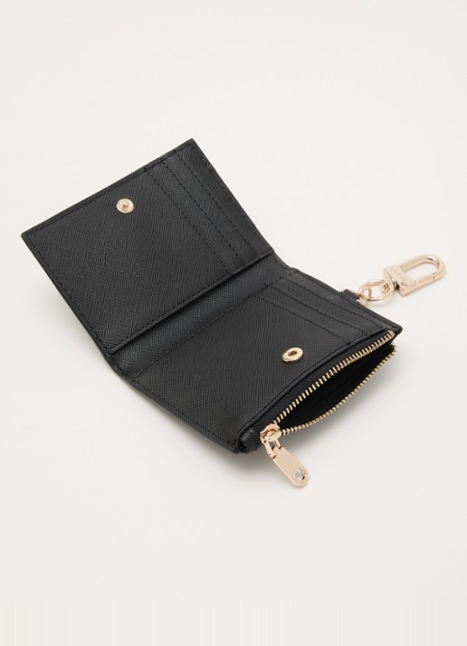 GUESS Dames Pasjeshouder met logo in de kleur Zwart, maat: T/U