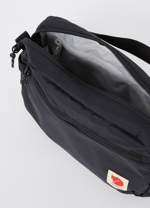 Fjällräven Dames High Coast crossbodytas met logo in de kleur Zwart, maat: 1maat
