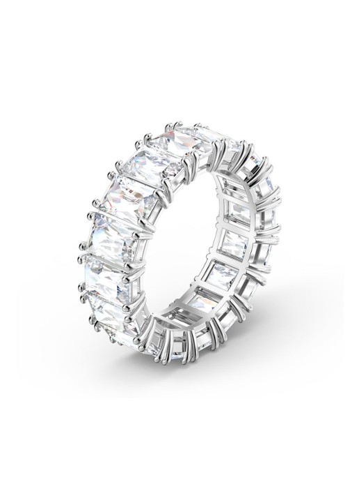 Swarovski Dames Vittore ring met kristal in de kleur Zilver