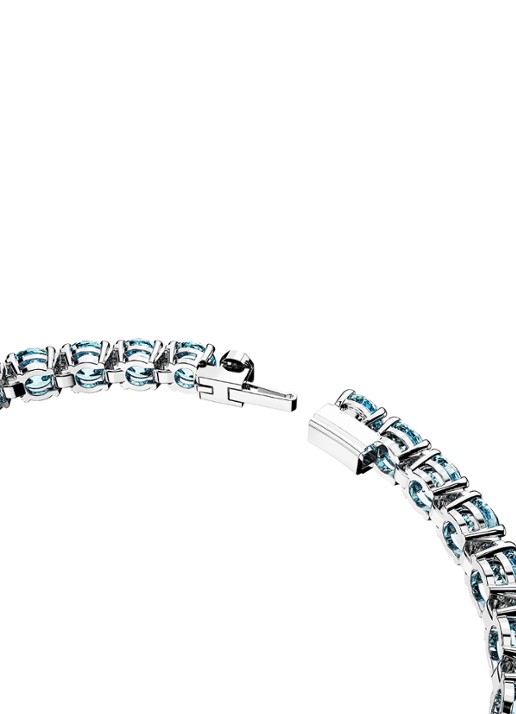 Swarovski Dames Matrix armband met kristal L in de kleur Blauw