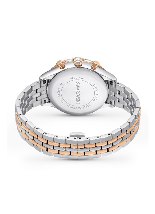 Swarovski Dames Octea Chrono horloge 5672937 in de kleur Zilver