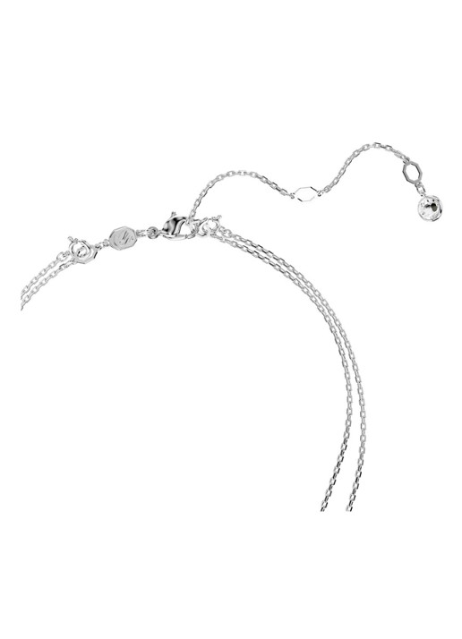 Swarovski Dames Meteora ketting met kristal in de kleur Zilver