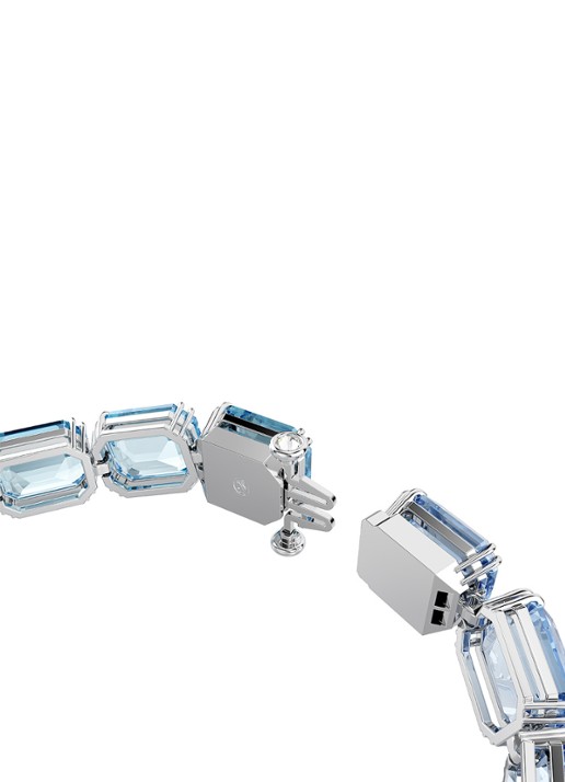Swarovski Dames Millenia armband met kristal M in de kleur Blauw