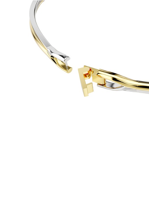 Swarovski Dames Hyperbola choker M in de kleur Goud