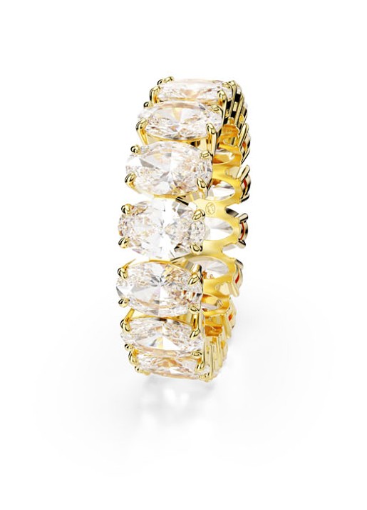 Swarovski Dames Matrix ring verguld 50 in de kleur Goud