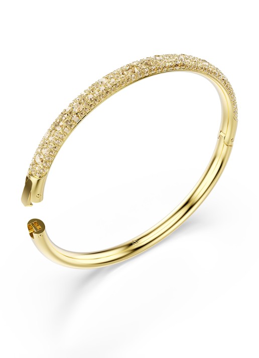 Swarovski Dames Sublima bangle met kristal L in de kleur Goud