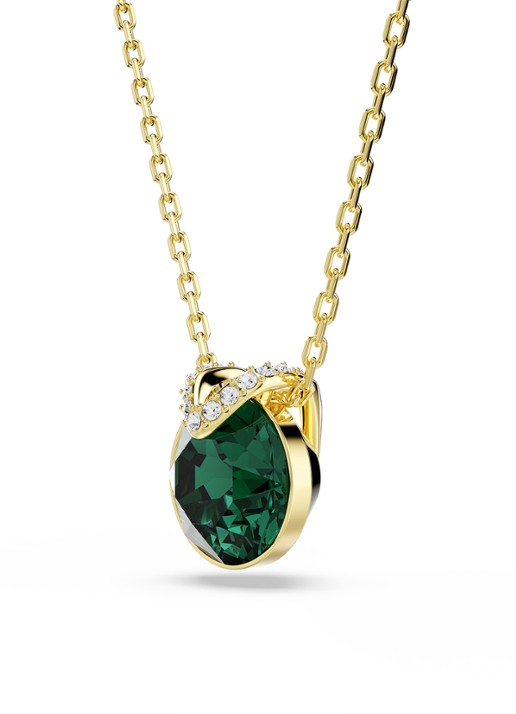 Swarovski Dames Bella ketting met kristal in de kleur Goud
