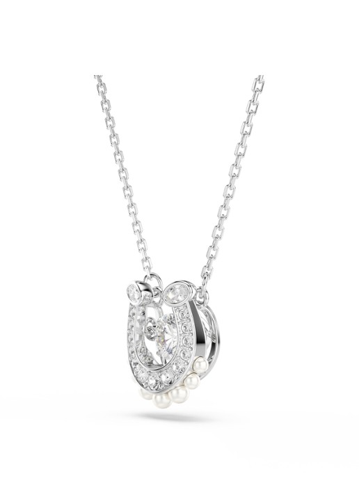Swarovski Dames Symbolica ketting met kristal in de kleur Zilver