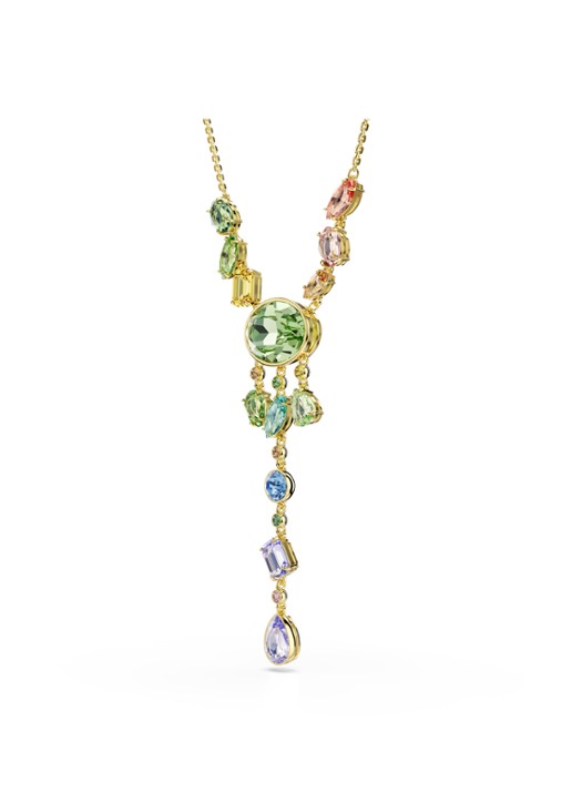 Swarovski Dames Gema ketting verguld in de kleur Goud
