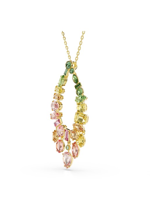 Swarovski Dames Gema ketting verguld in de kleur Goud