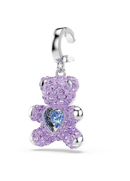 Swarovski Dames Idyllia bedeltje met kristal in de kleur Zilver