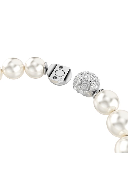 Swarovski Dames Matrix armband met parels in de kleur Parelmoer