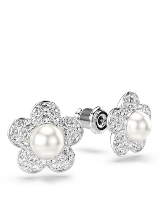 Swarovski Dames 2026 Capsule oorstekers met kristal in de kleur Zilver