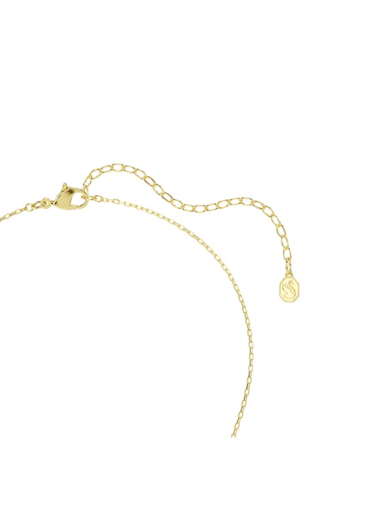 Swarovski Dames Sublima set van ketting en oorknopjes met kristal in de kleur Goud