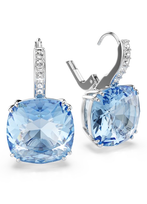 Swarovski Dames Millenia oorhangers met kristal in de kleur Zilver