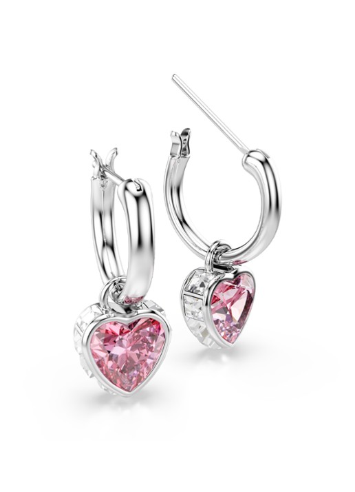 Swarovski Dames Chroma oorringen met kristal in de kleur Zilver