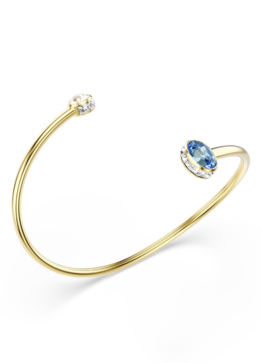 Swarovski Dames Chroma bangle met kristal in de kleur Goud