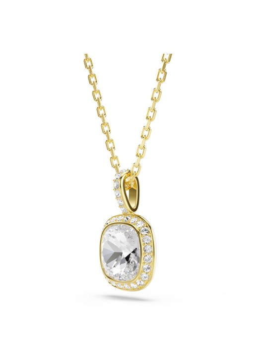 Swarovski Dames Una ketting met kristal in de kleur Goud