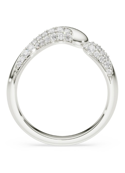 Swarovski Dames Classica ring 55 in de kleur Zilver