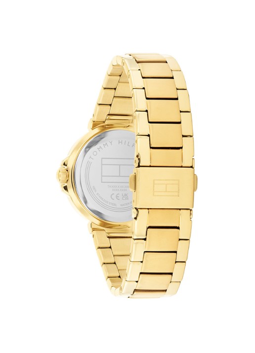 Tommy Hilfiger Dames Horloge TH1782779 in de kleur Goud, maat: NS