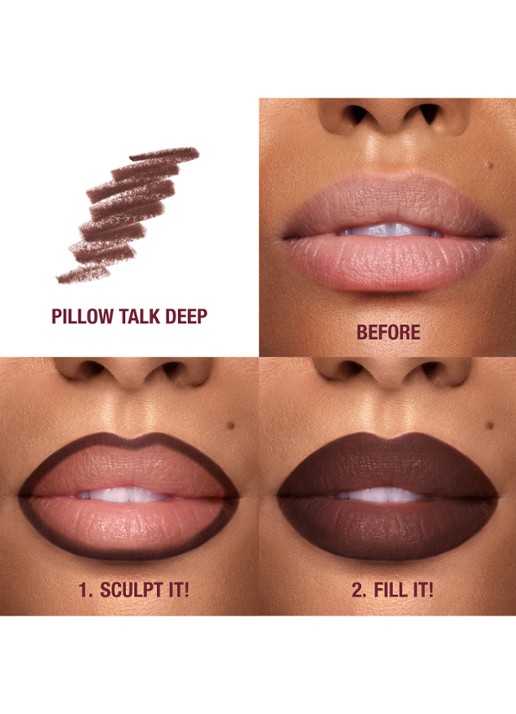 Charlotte Tilbury Lip Cheat - lipliner PILLOW TALK INTENSE 1,2g Make-up - Deal