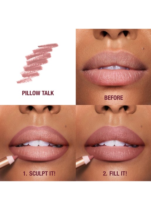Charlotte Tilbury Lip Cheat - lipliner Pillow Talk Medium 1,2GR Make-up - Deal