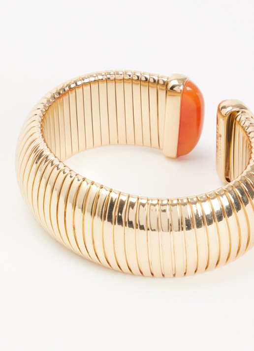 Kurt Geiger Dames Bangle met kristal in de kleur Goud, maat: M