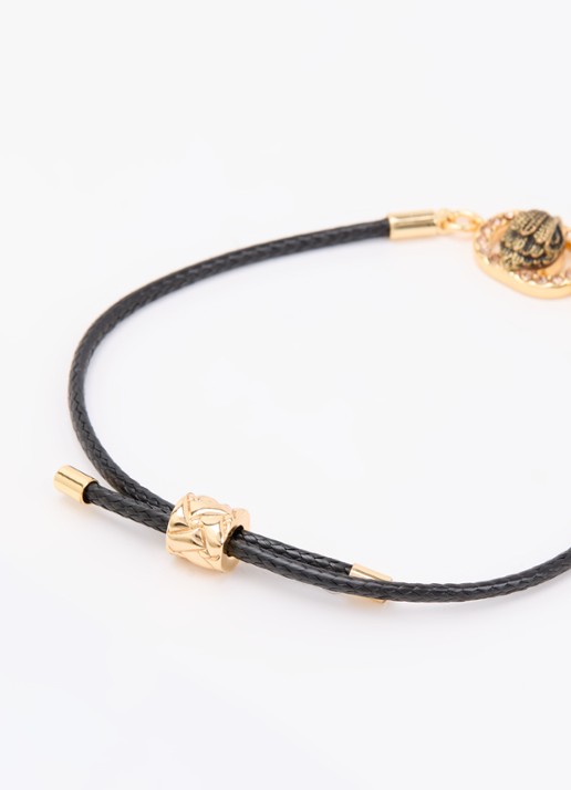 Kurt Geiger Dames Chelsea armband met kristal in de kleur Zwart, maat: M