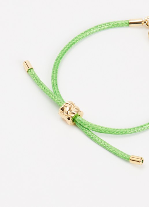 Kurt Geiger Dames Chelsea armband met kristal in de kleur Groen, maat: M