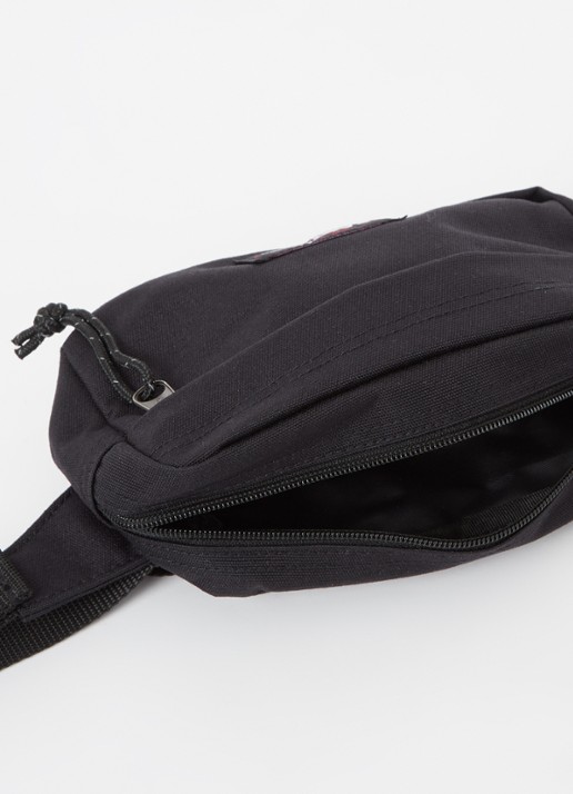 Eastpak Dames Bouncer heuptas met logo in de kleur Zwart, maat: 12,5x21x7