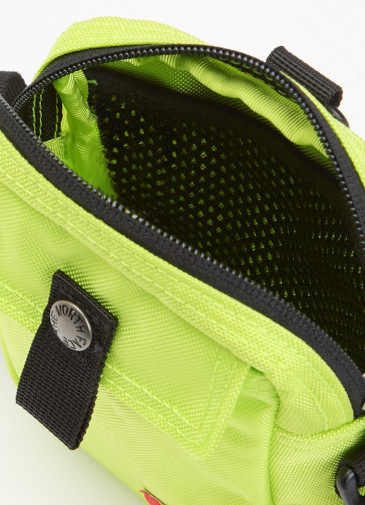 The North Face Dames Red Box S crossbody tas met logo in de kleur Neongeel, maat: 1maat