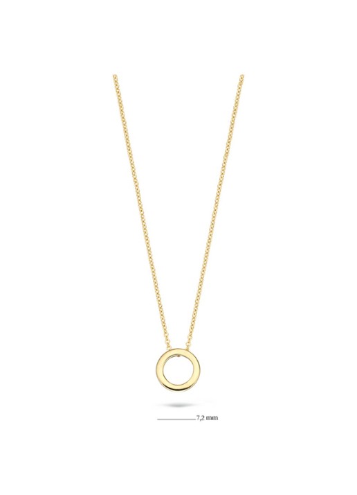 Blush Dames Ketting van 14K goud met hanger 3083YGO in de kleur Goud