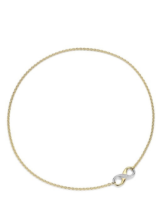 TI SENTO - Milano Dames Ketting verguld 34085ZY in de kleur Goud