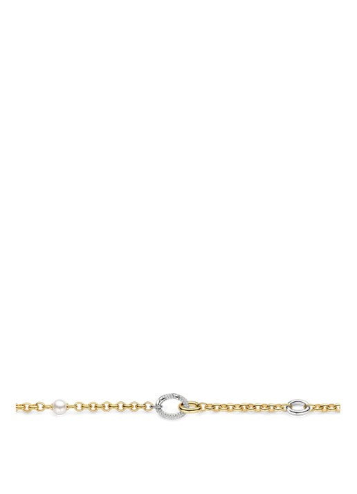 TI SENTO - Milano Dames Ketting 34096ZY in de kleur Goud