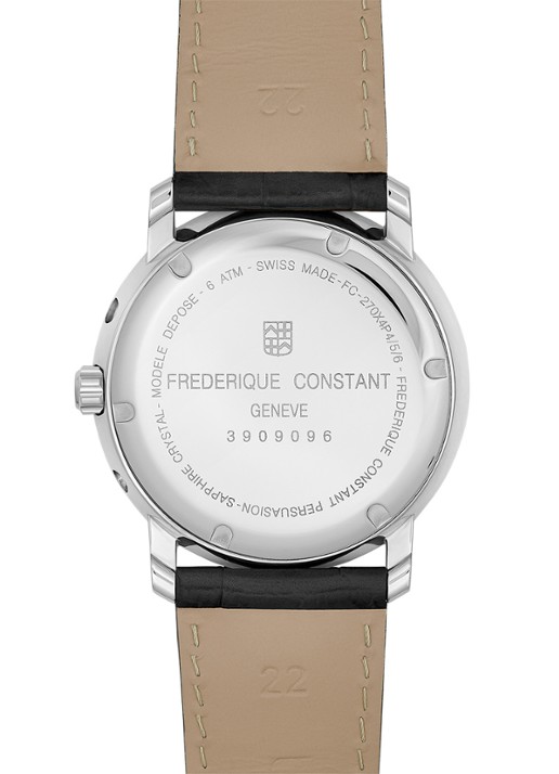 Frederique Constant Heren Classics Index Business Timer horloge FC-270SW4P26